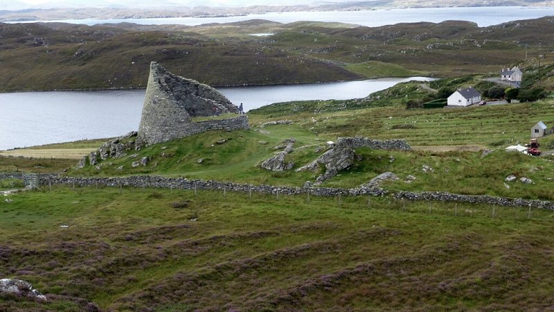 Dun Carloway Broch by Sandy Gerrard