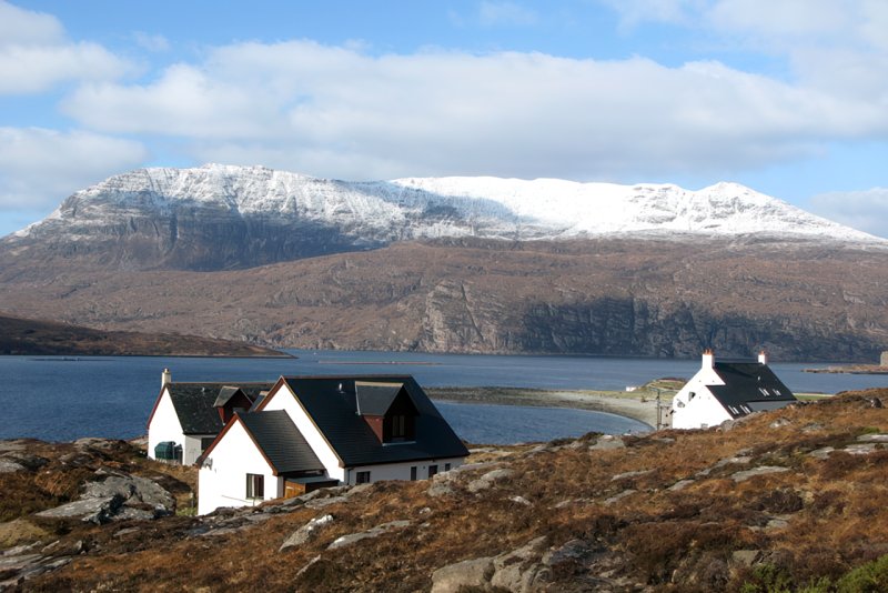 Ardmair Bay and Ben More Coigach by Ike Gibson