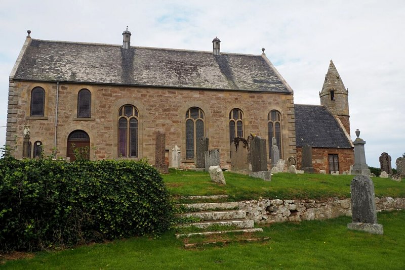 Kilmuir Easter Parish Church by Jennifer Petrie