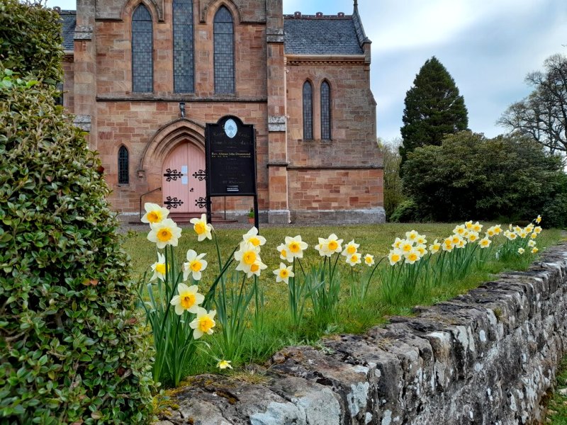 Logie Easter Parish Church by David Bremner