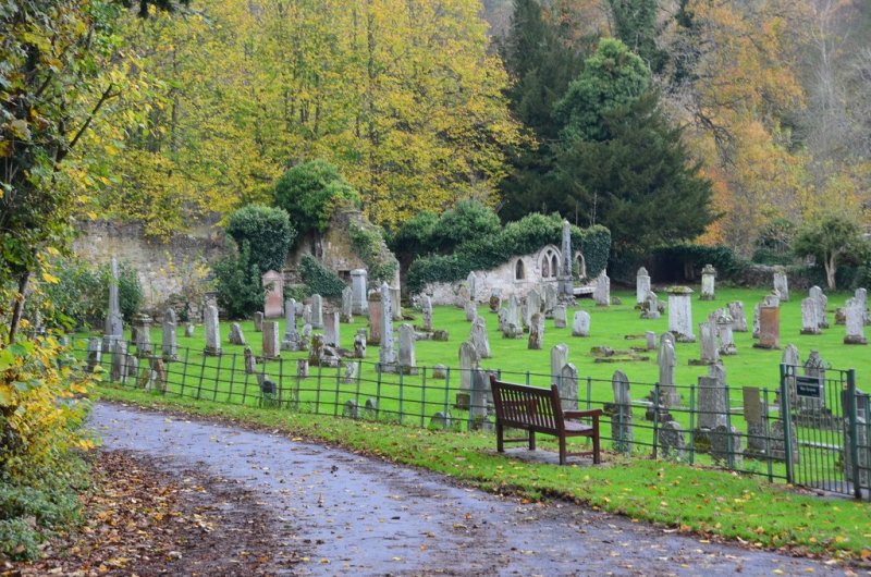 Old parish church and graveyard, Ancrum by Jim Barton