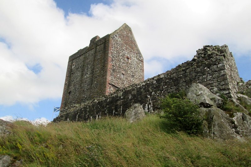 Smailholm Tower by Martin Dawes