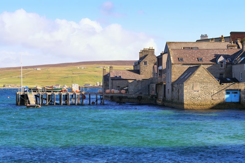 Lerwick by David Dixon