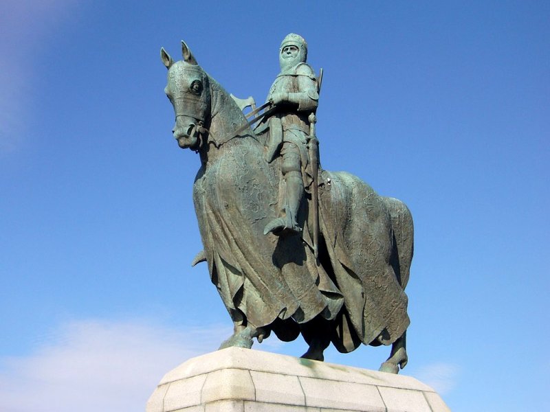 Robert the Bruce statue, Bannockburn by Kim Traynor