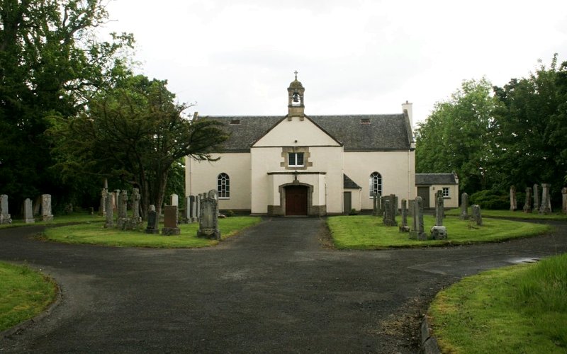 Buchanan Parish Church of Scotland by Richard Sutcliffe