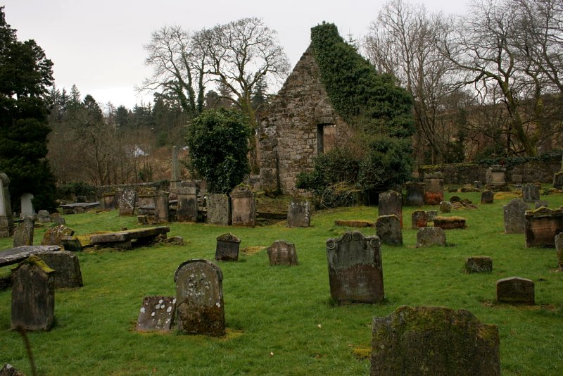 Old Kirk and Graveyard, Clachan of Campsie by Richard Sutcliffe