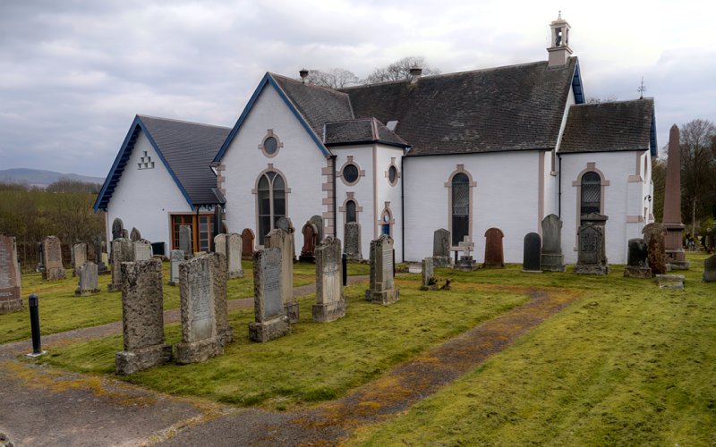 Drymen Church by David Dixon