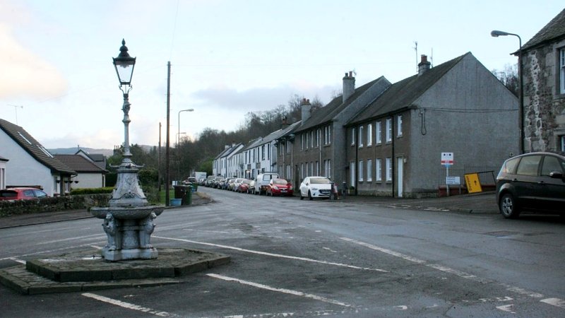Main Street, Fintry by Richard Sutcliffe