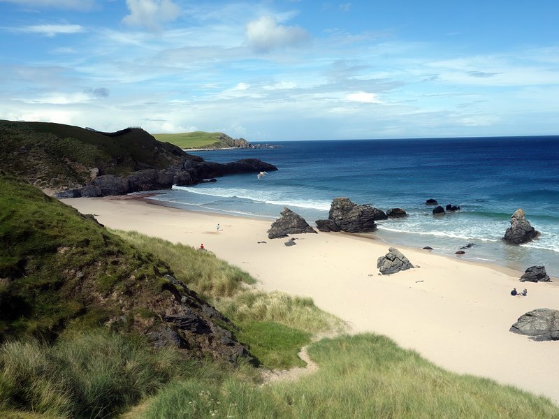 The beach at Durness by Mark Horrell