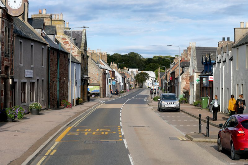 Main Street, Golspie, by David Dixon