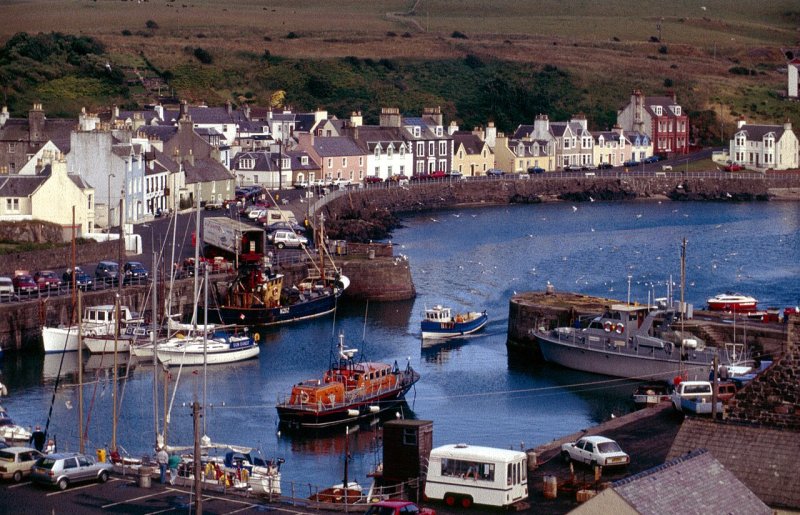 Portpatrick Harbour by Gerd Eichmann