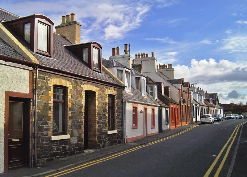Stranraer Houses by John Lord
