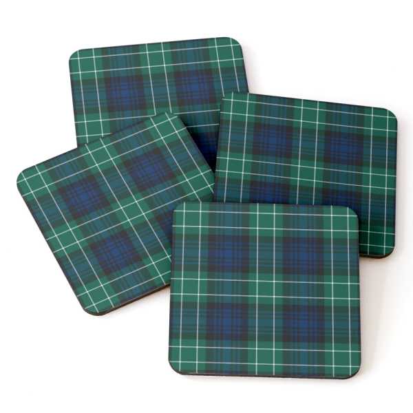 Clan Abercrombie Tartan Coasters