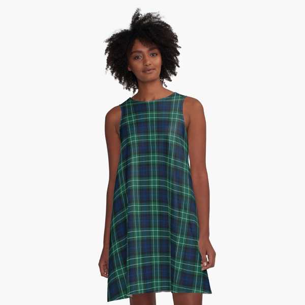 Clan Abercrombie Tartan Dress