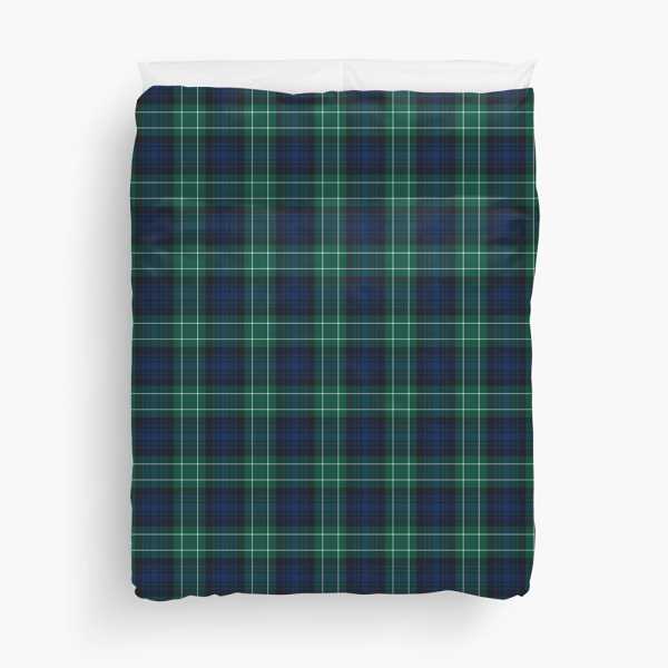 Clan Abercrombie Tartan Duvet Cover