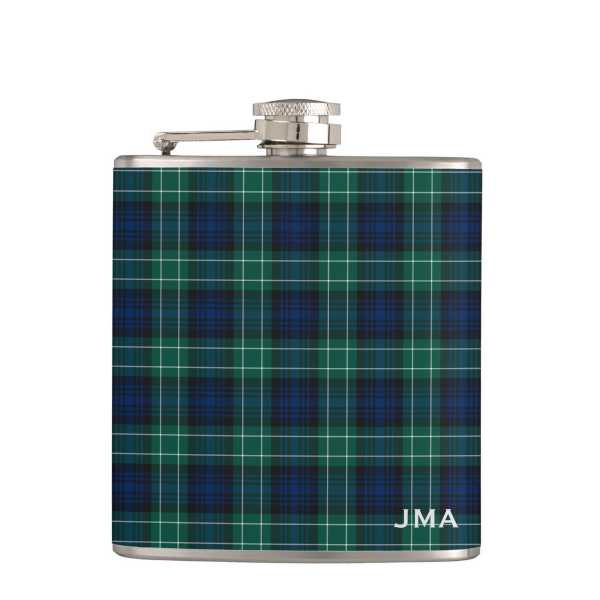 Clan Abercrombie Tartan Flask