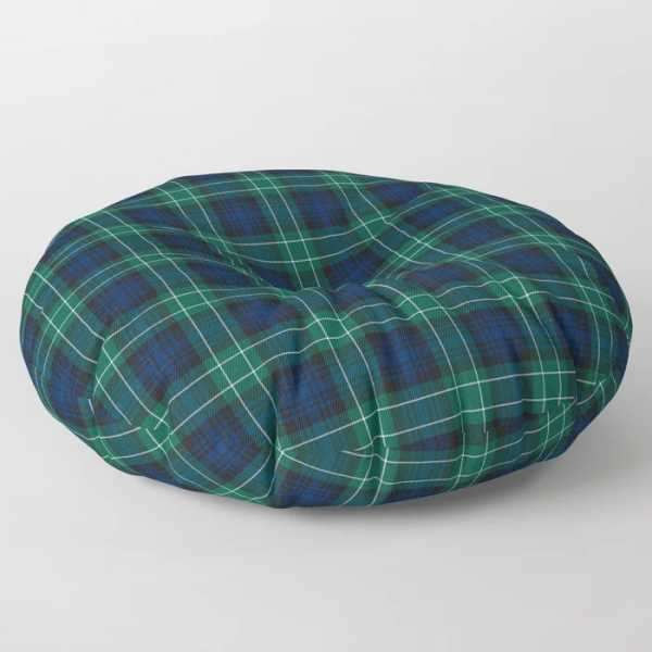 Abercrombie tartan floor pillow