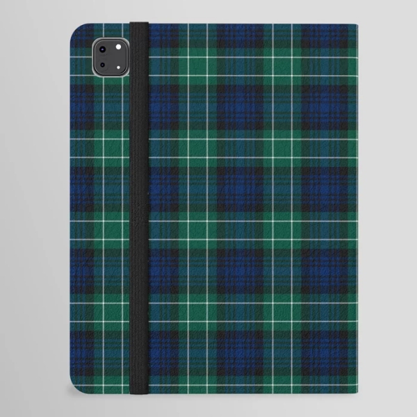 Abercrombie tartan iPad folio case