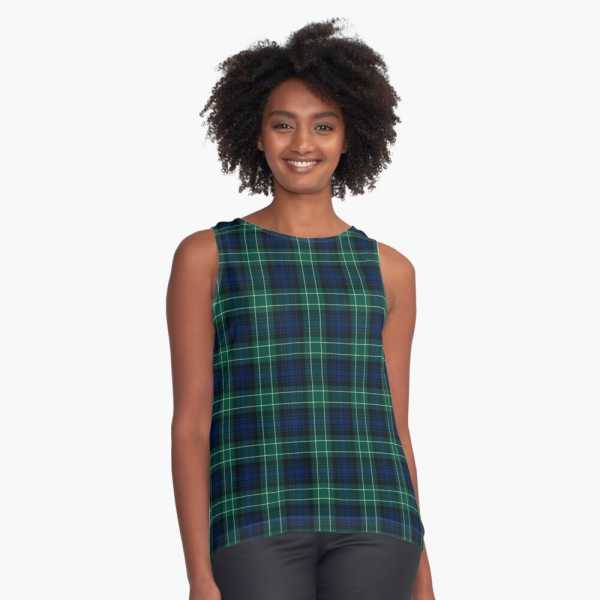 Abercrombie tartan sleeveless top