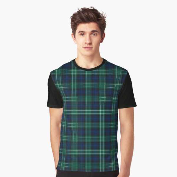 Abercrombie tartan tee shirt