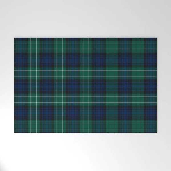 Abercrombie tartan welcome mat