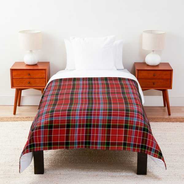 Aberdeen tartan comforter