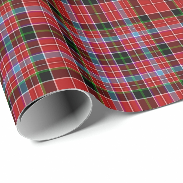Aberdeen tartan wrapping paper