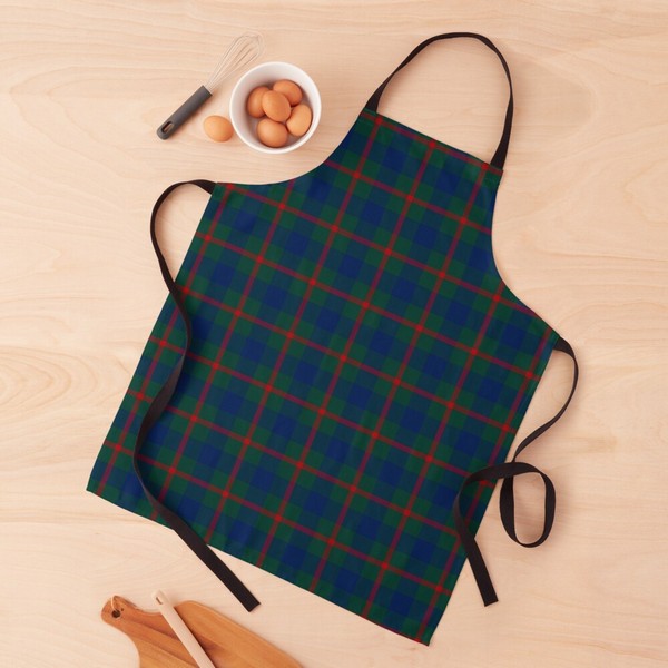 Agnew tartan apron