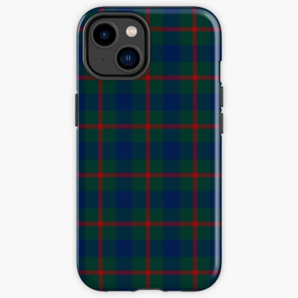Clan Agnew Tartan iPhone Case