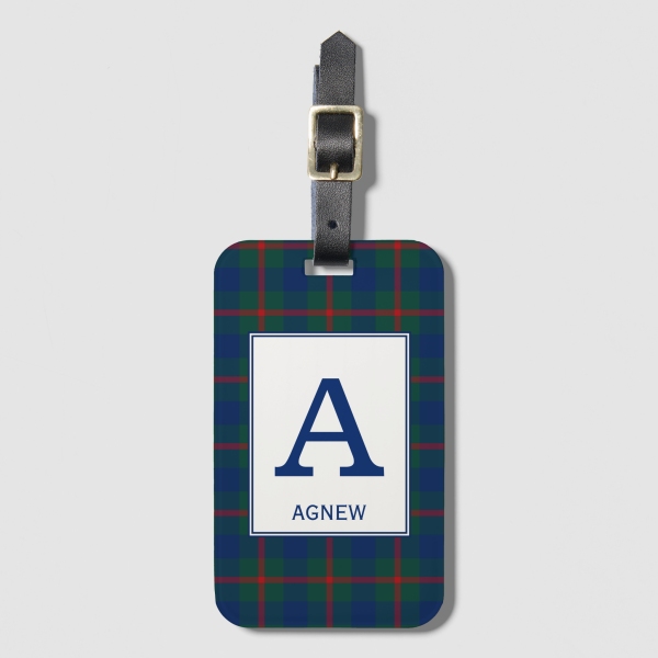 Clan Agnew Tartan Bag Tag