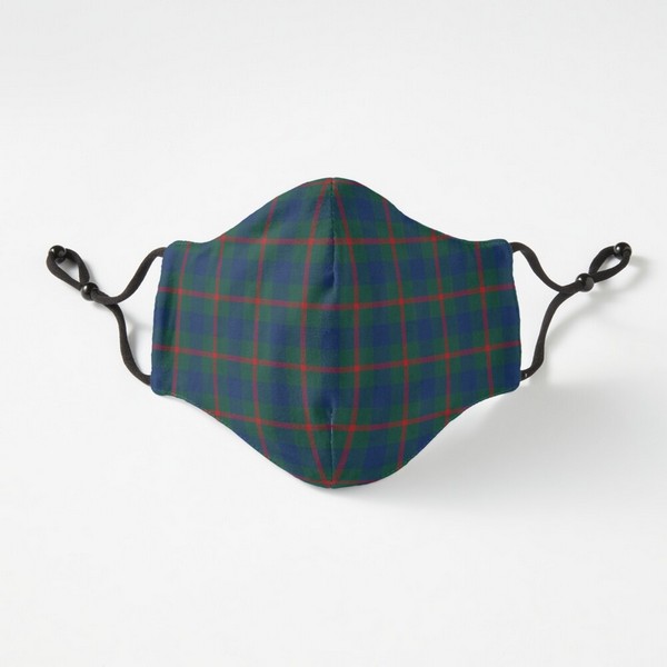 Agnew tartan fitted face mask