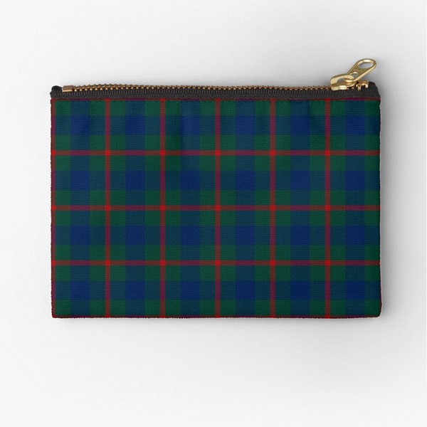 Agnew tartan accessory bag