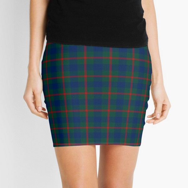 Agnew tartan mini skirt