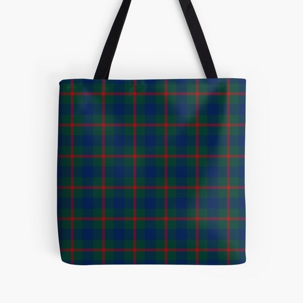 Agnew tartan tote bag