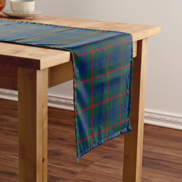 Agnew tartan table runner