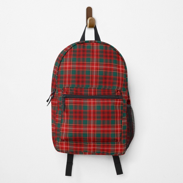 Ainslie tartan backpack