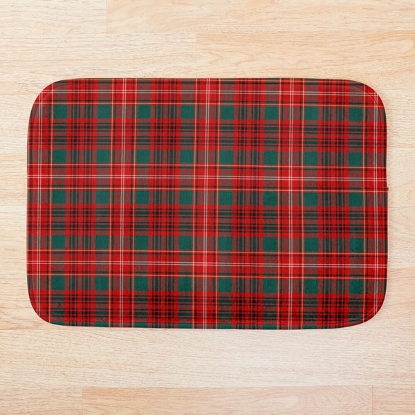 Ainslie tartan floor mat