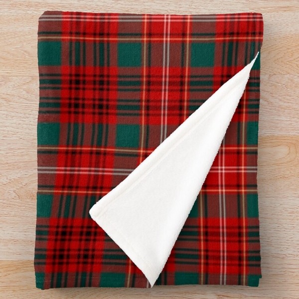 Clan Ainslie Tartan Blanket