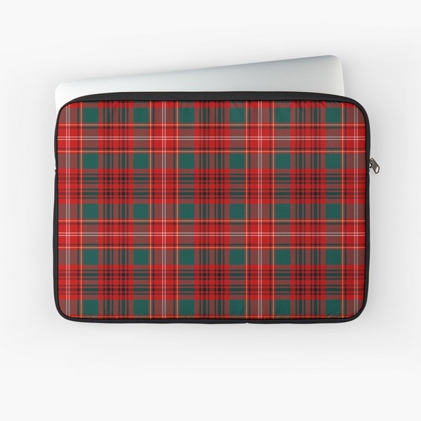 Clan Ainslie Tartan Laptop Case