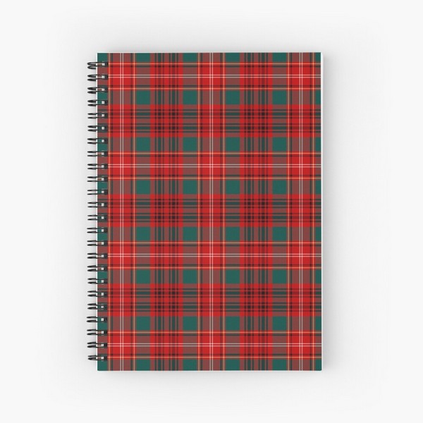 Clan Ainslie Tartan Notebook