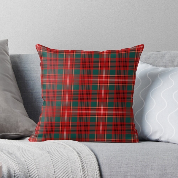 Clan Ainslie Tartan Pillow