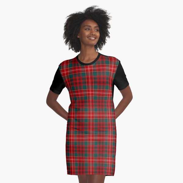 Ainslie tartan tee shirt dress