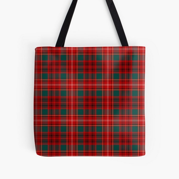 Clan Ainslie Tartan Tote Bag