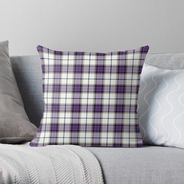 Alexander Dress tartan throw pillow