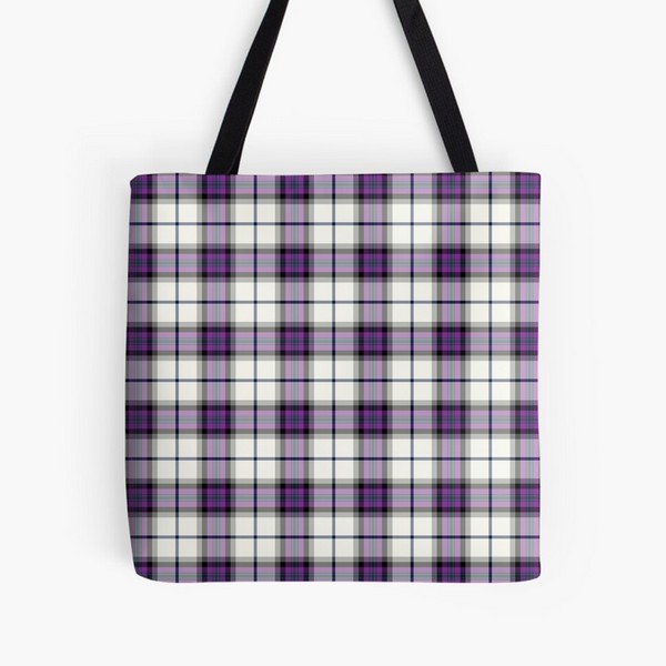 Alexander Dress tartan tote bag