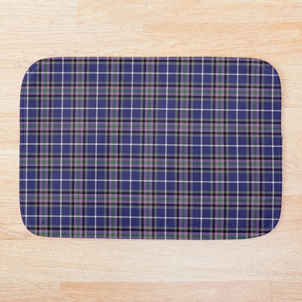 Alexander tartan floor mat