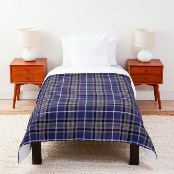 Alexander tartan comforter