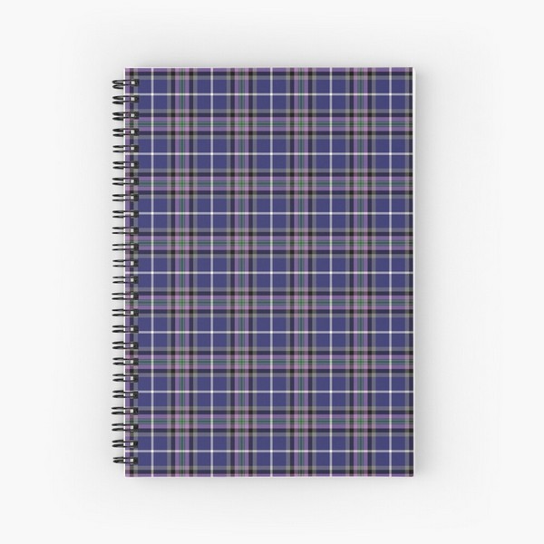 Alexander tartan spiral notebook