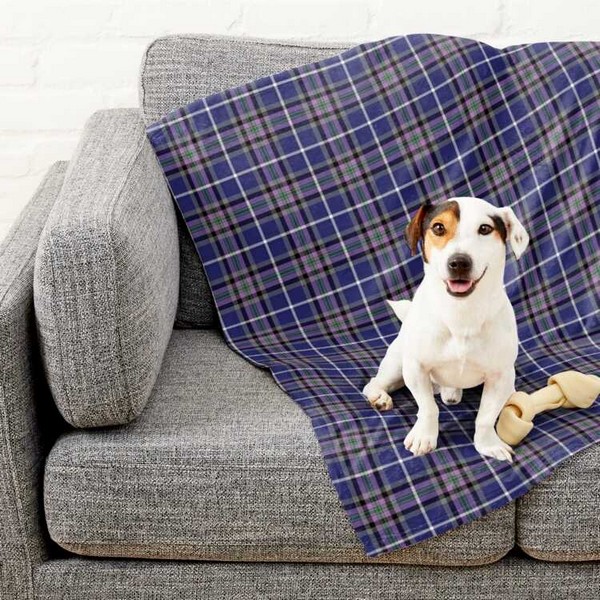 Alexander tartan pet blanket