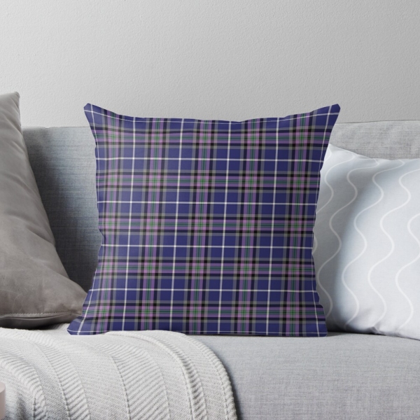 Alexander tartan throw pillow